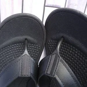 SIZE 9/10. Okabashi Leslie\'s pool supplies, men’s large flip flops mariner black Okabashi Mariner Men main image 4